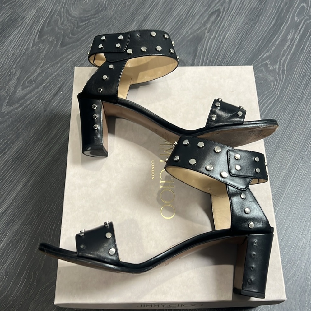 Jimmy Choo Studded Heels 65mm - Picture 3 of 7
